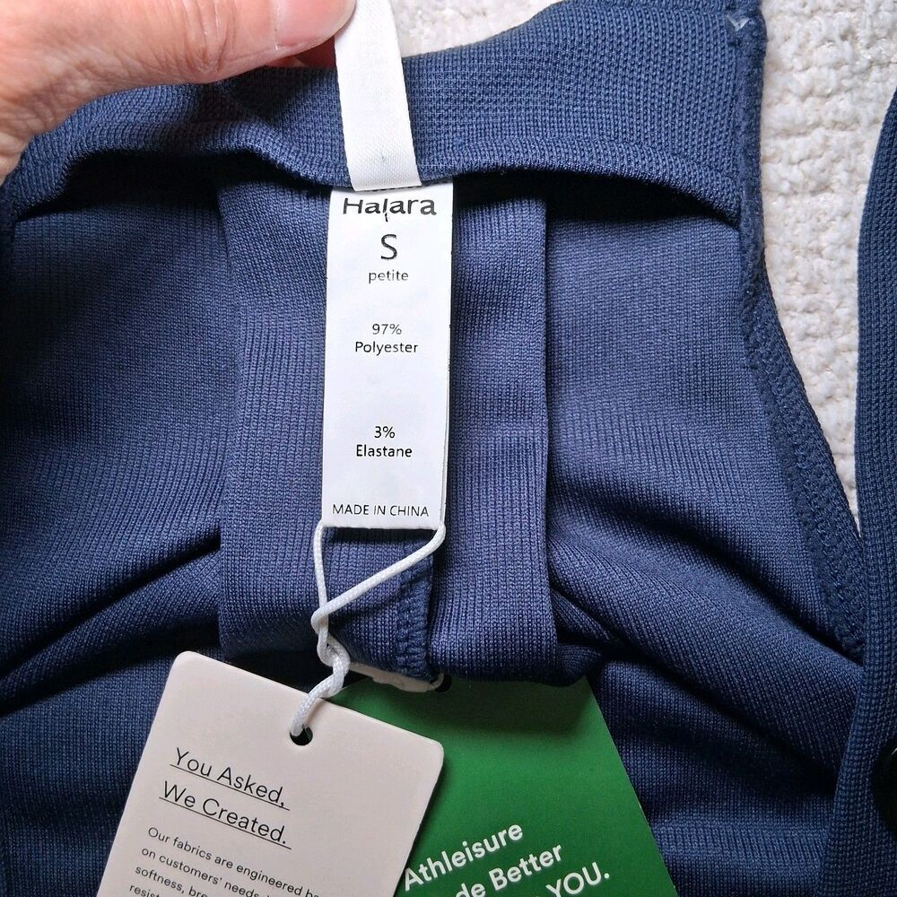 NWT Overalls Jumpsuit Sz S Navy Casual Minimalist Oversized Lounge Oversized - Picture 4 of 9